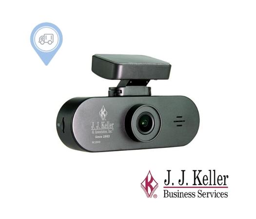 J. J. Keller NC200 Dash Cam - Dual-Facing HD Stand-Alone Dash Cam