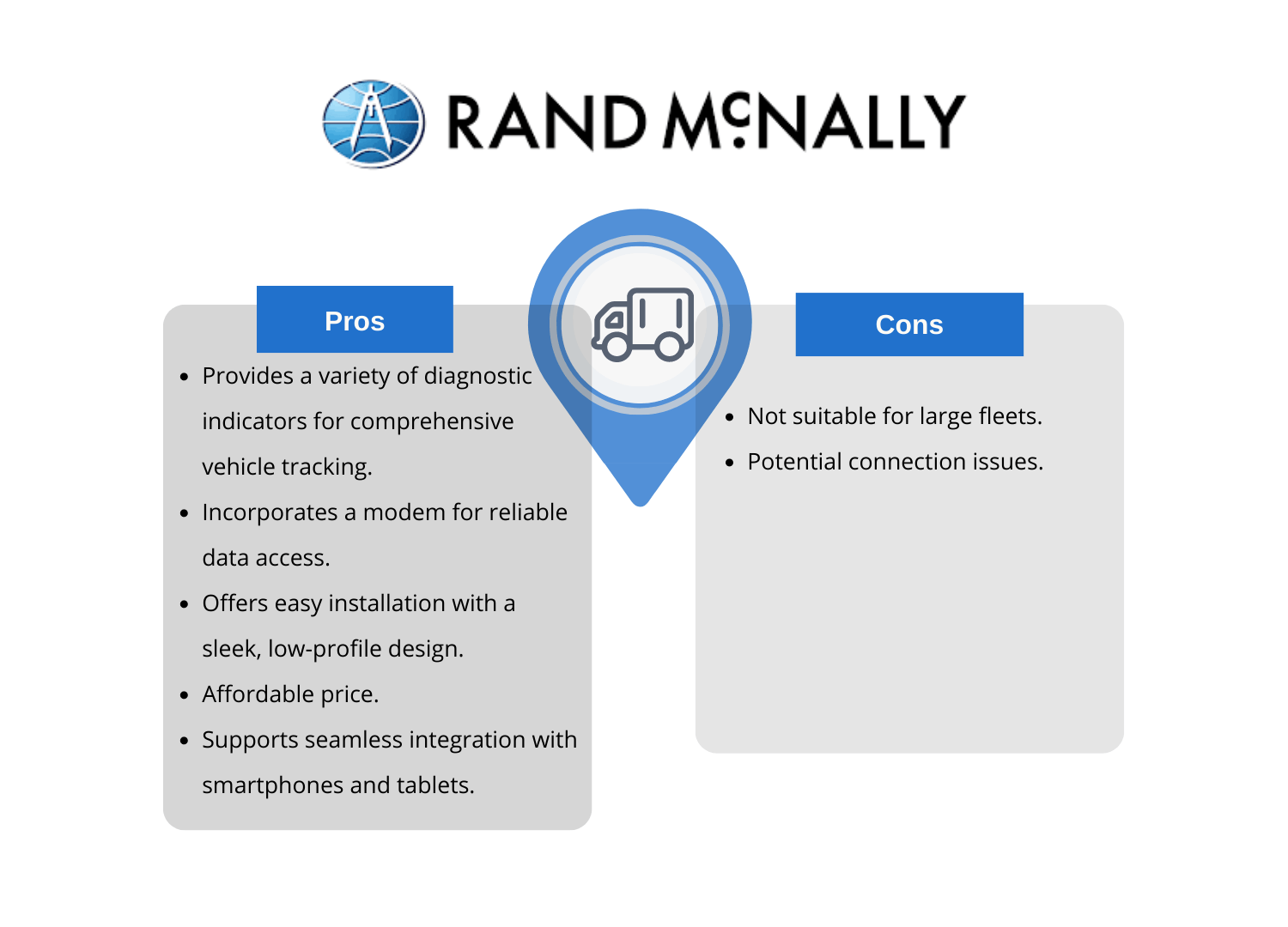 Rand McNally DC 200 pros and cons