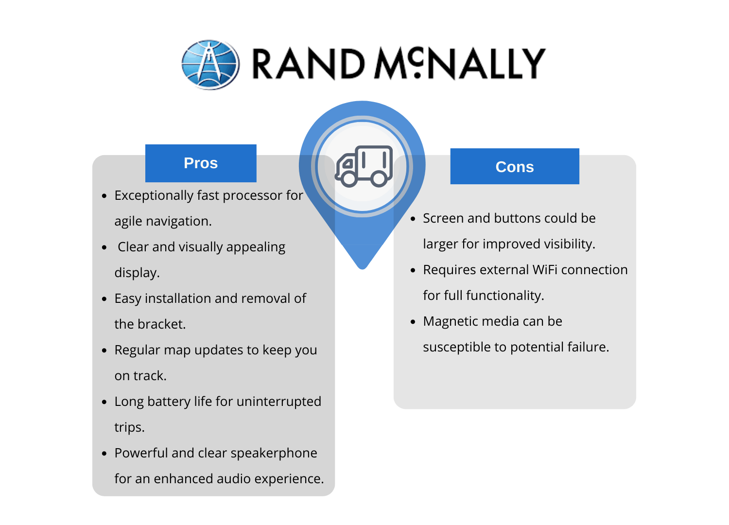 Rand McNally TND 740 pros and cons